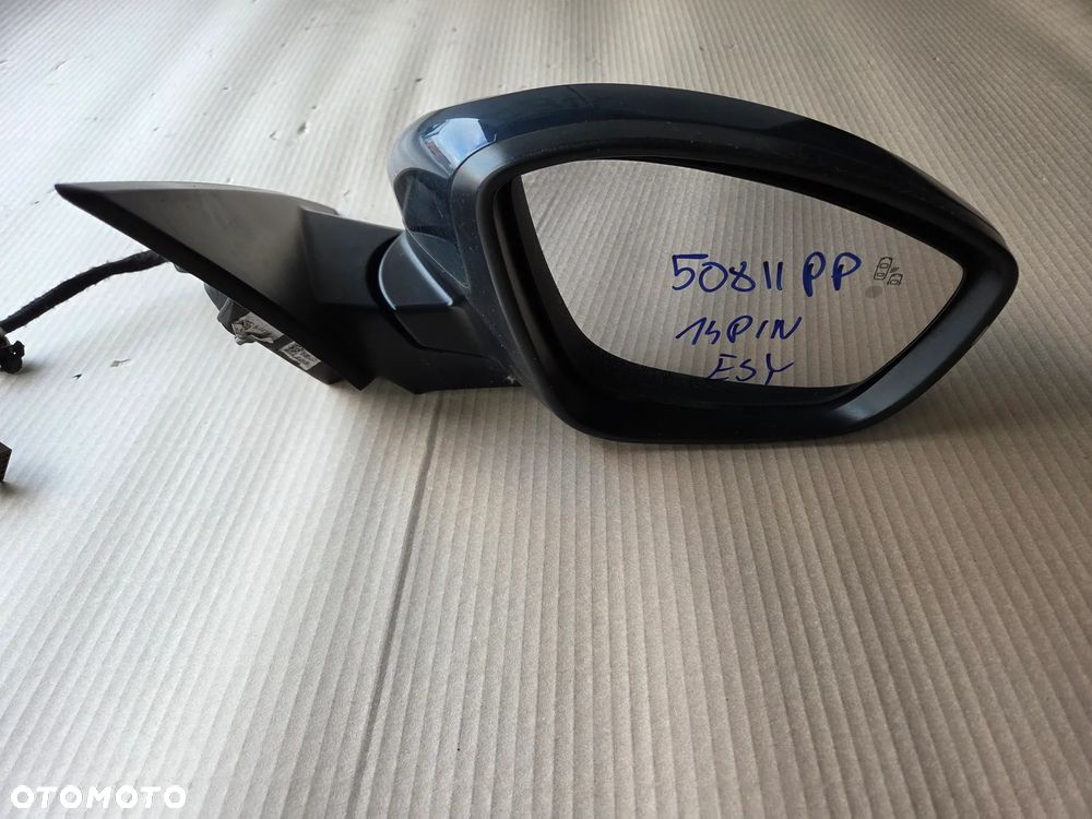 Lusterko prawe przednie 14 Pin Peugeot 508 II ESY  ASYSTENT PASA RUCHU - 2