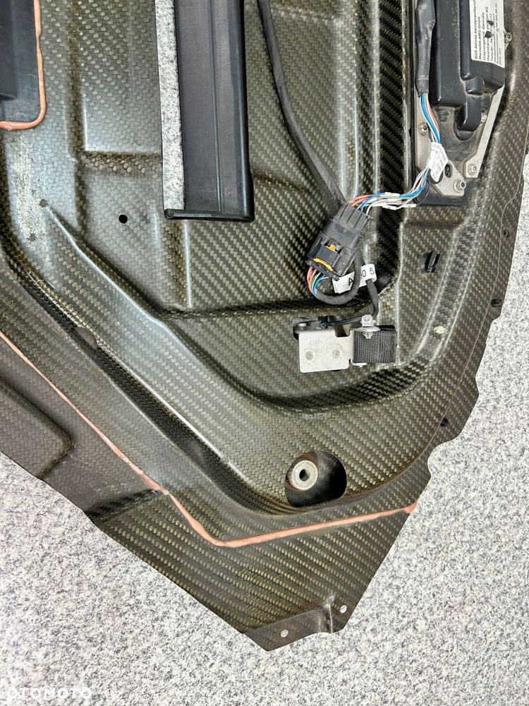 MERCEDES AMG GT 190 OSŁONA AKTYWNA POD SILNIK ZDERZAK OSŁONA CARBON - 14