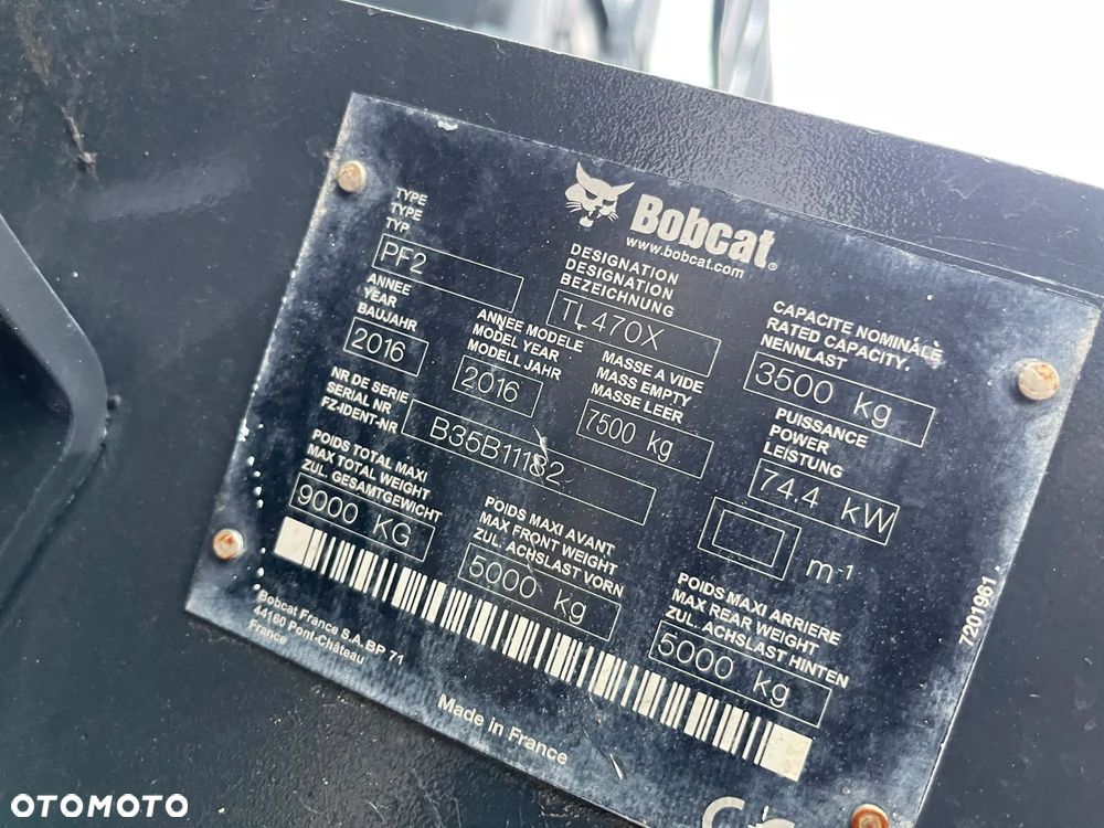Bobcat Ładowarka teleskopowa Bobcat TI 470 AGRI XTRA CENA BRUTTO IDEAŁ - 20