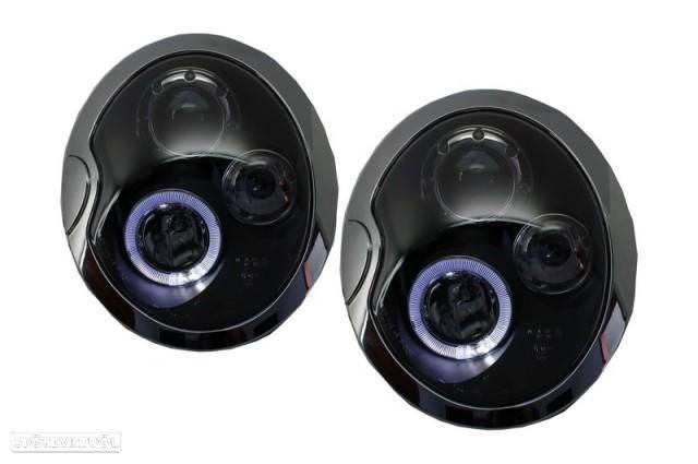 Faróis Mini R50 R52 R53 (2000 a 2006) Look Xenon - 2