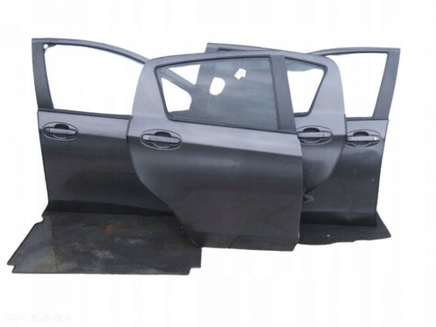 TOYOTA YARIS III DRZWI prawe tył tylne 1G3 - 2