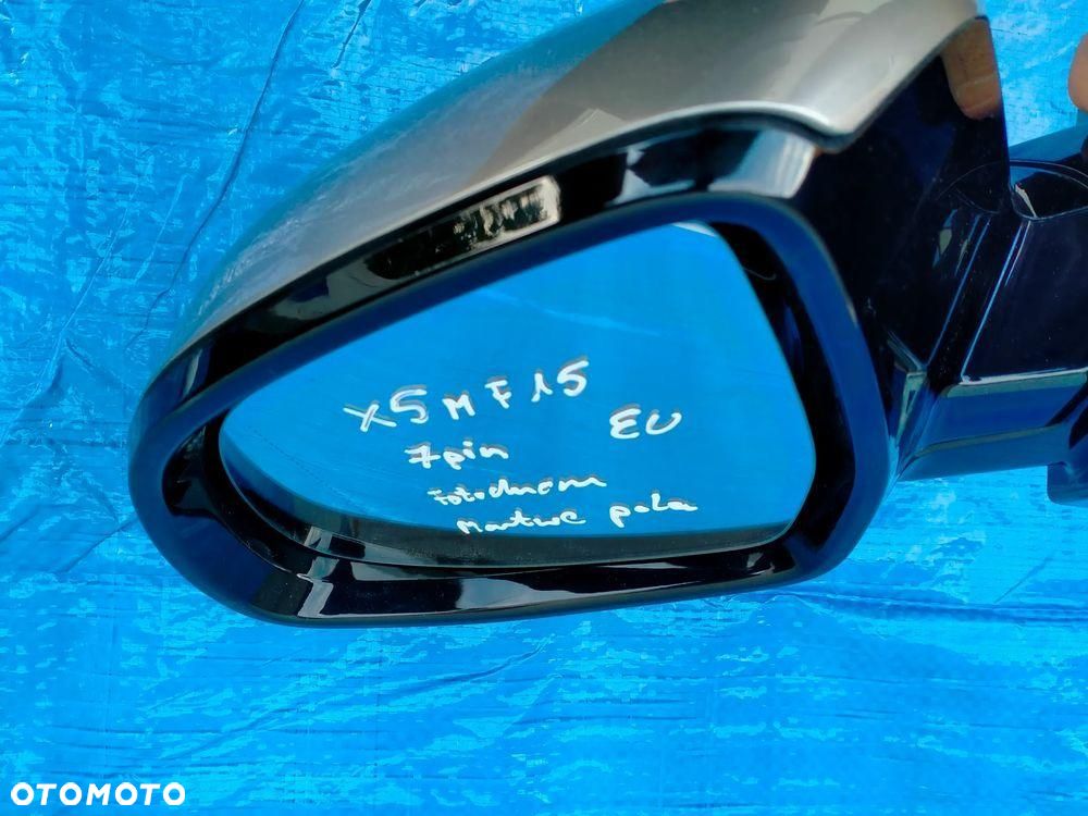 BMW X5 M F15 M-Pakiet Lusterko Lewe 7 PIN Pinów Fotochrom / ASYSTENT - 2