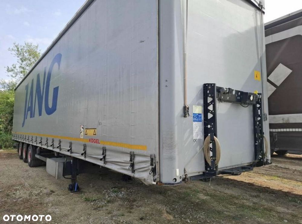 Kögel FIRANKA / MEGA / OSIE SAF INTRAX / ZBROJONA PLANDEKA / PIERWSZA OŚ PODNOSZONA / DWIE SKRZYNKI NARZĘDZIOWE / ALUMINIOWE DESKI / PODNOSZONY REGULOWANY DACH / DACH OTWIERANY OD PRZODU i OD TYŁU NACZEPY / 2021 ROK !! - 8