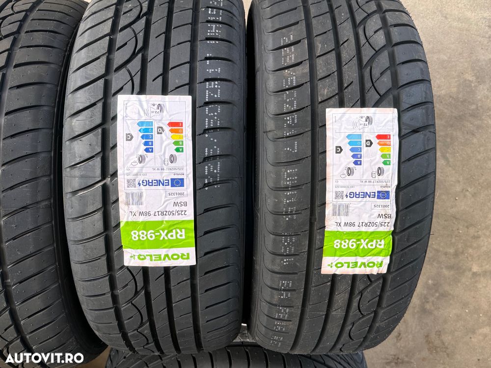 Vând anvelope 225/50/17 Rovelo de vară noi - 2