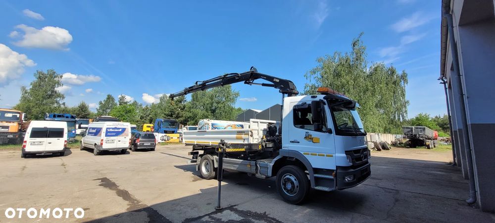 Mercedes-Benz ATEGO 1224K, HDS HIAB, WYWROTx3, Z NIEMIEC, BRUTTO - 11