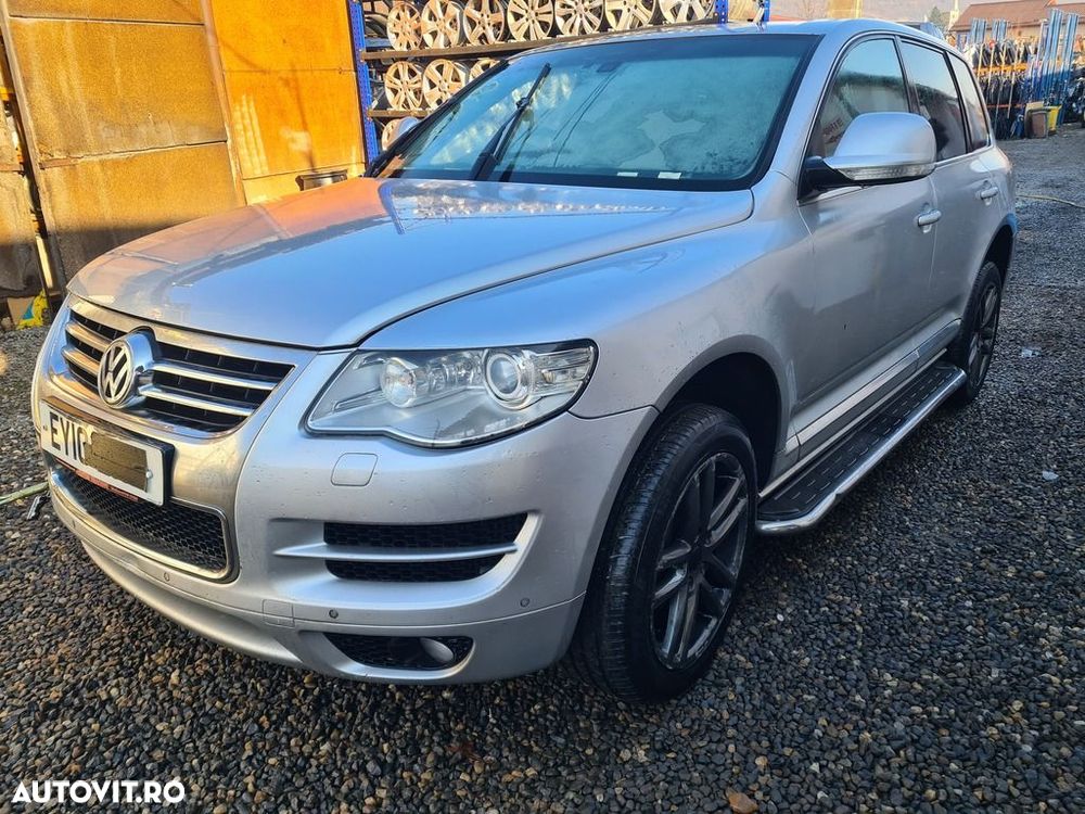 Capota Volkswagen Touareg 7L facelift 2007 - 2010 SUV 4 Usi ARGINTIU (829) - 3