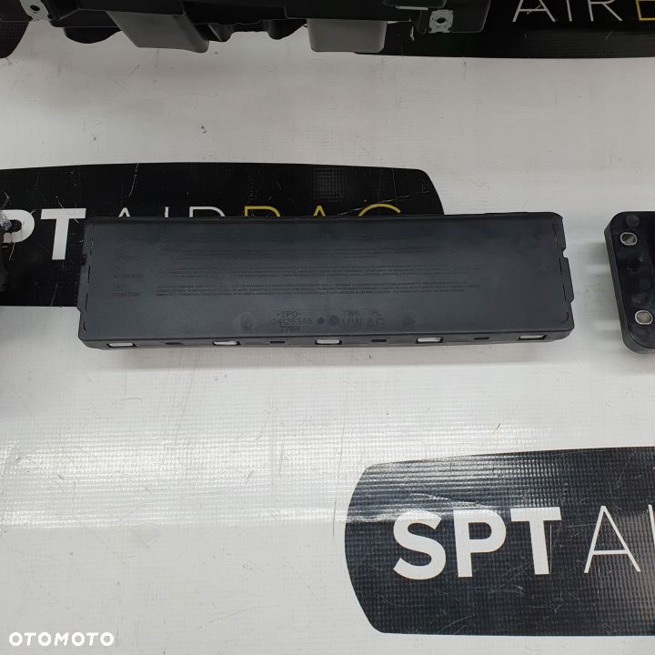 SEAT TARRACO DESKA ROZDZIELCZA KONSOLA KOKPIT PULPIT PODUSZKI AIRBAG AIR BAG PASY KIT SET - 13