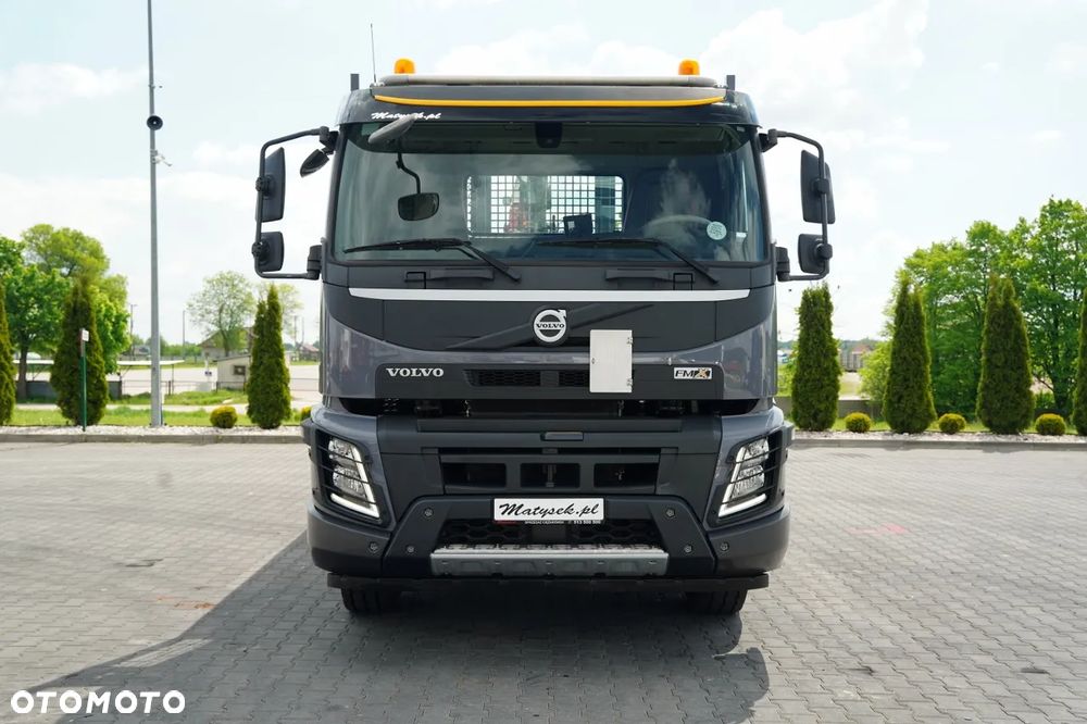 Volvo FMX 430 / SKRZYNIOWY- 7,15 M / HDS HYVA HC-183 / ROTATOR / WIDŁY DO PALET / PILOT - 15