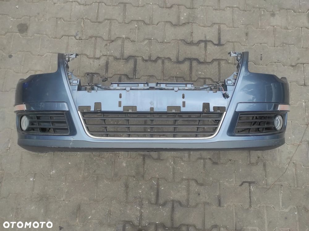 VW PASSAT B6 ZDERZAK PRZEDNI PRZÓD HALOGEN PDC CZUJNIKI PARKOWANIA LC5F SZARY WYSYŁKA !!!! - 1
