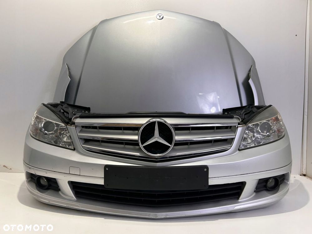 MERCEDES C W204 ZDERZAK MASKA BŁOTNIK LAMPY CHŁODNICE EUROPA - 1