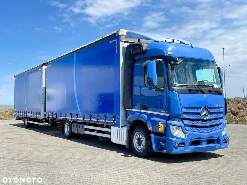 Mercedes-Benz ACTROS 1830 / ZESTAW TANDEM 120 M3 / PRZEJAZDOWY / 7,75 M + 7,75 M / SALON PL - 3
