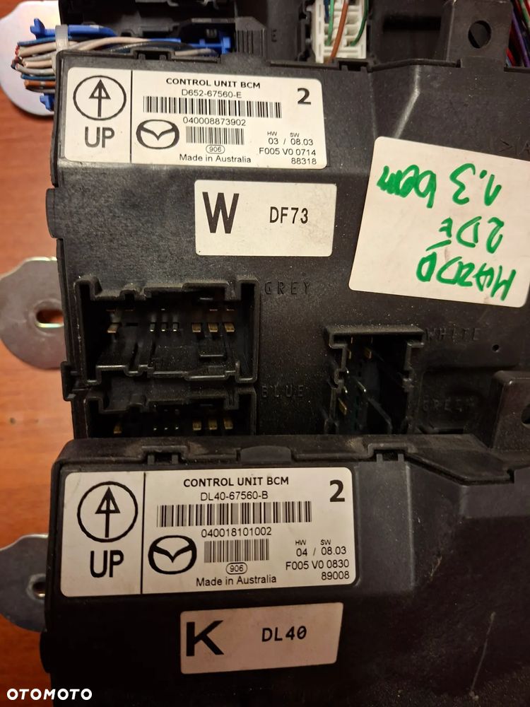 Moduł komfortu Mazda 2 DE 2007-2014