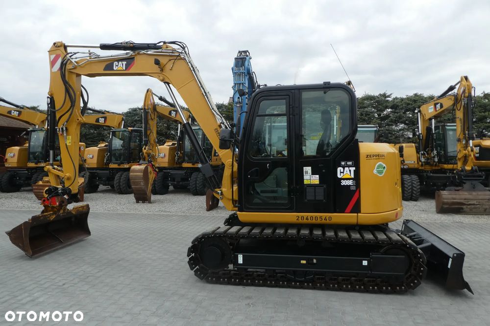 Caterpillar 308E2 CR DWIE ŁYŻKI - 1