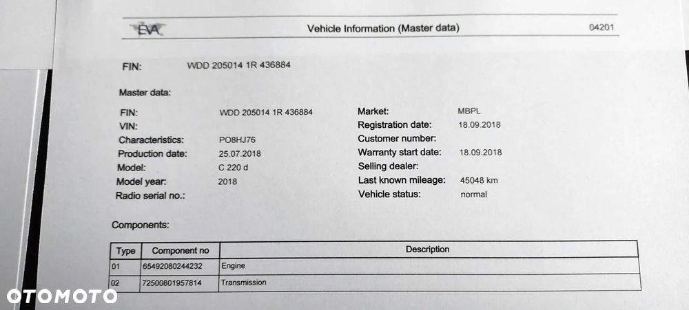 Mercedes-Benz Klasa C 220 d 9G-TRONIC - 13