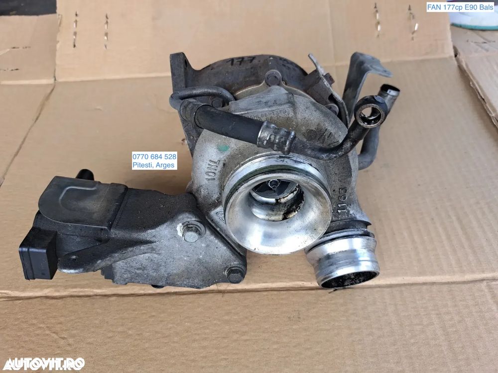 Turbina turbo turbosuflanta originala BMW 177cp N47 E81 F20 E90+LCI E60 LCI E83 LCI