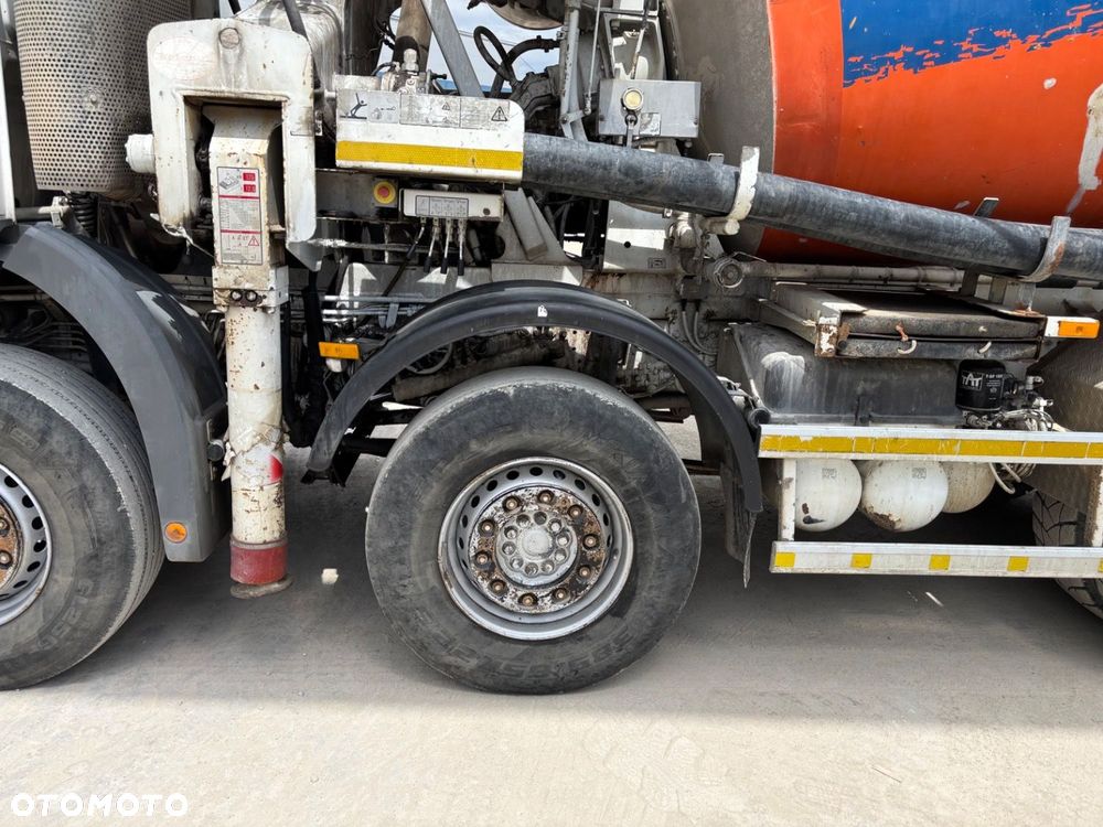 Versalift Actros 4141 8X4 + Putzmaister M24 - 37