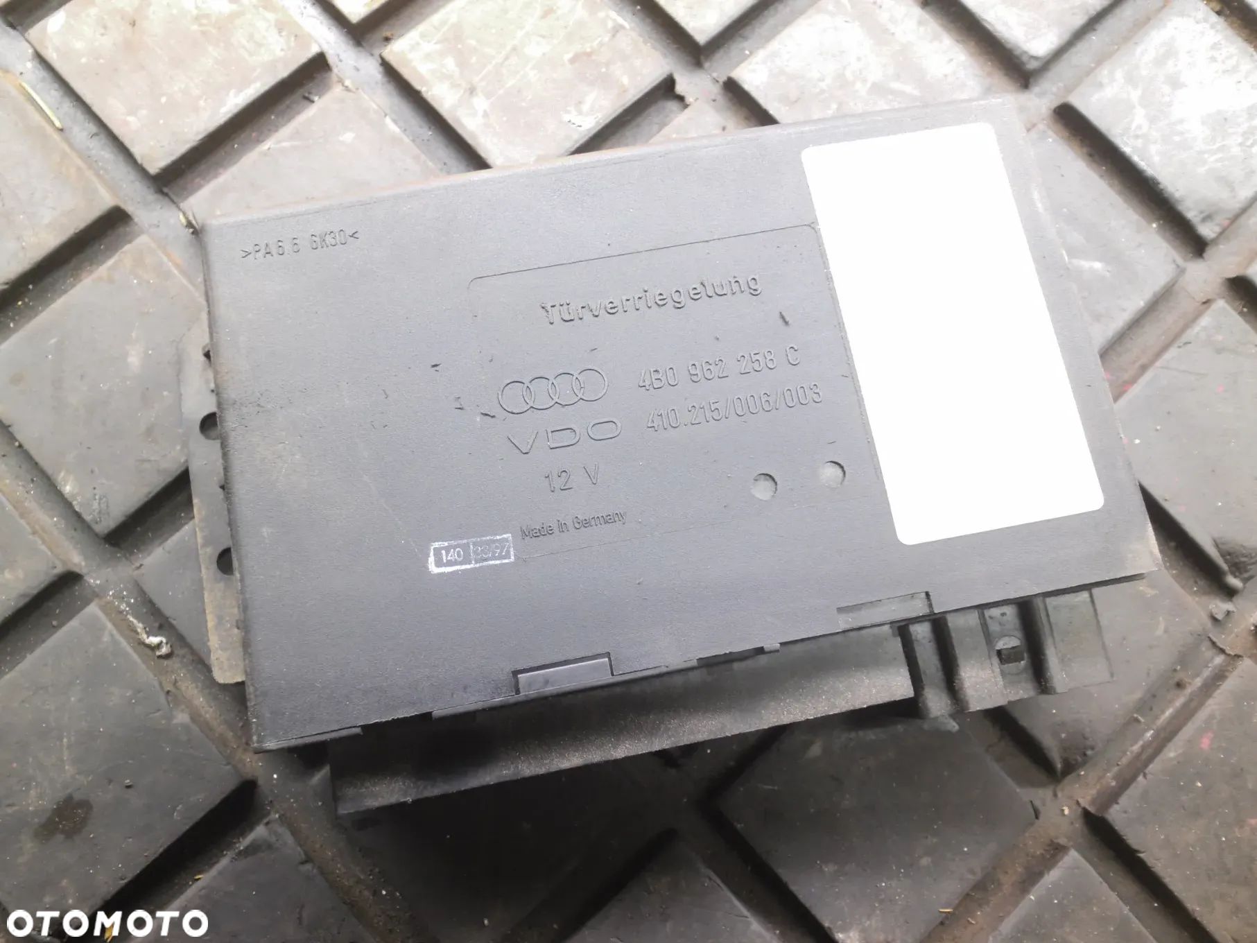 AUDI A6 C5 MODUŁ KOMFORTU 4B0962258C - 1