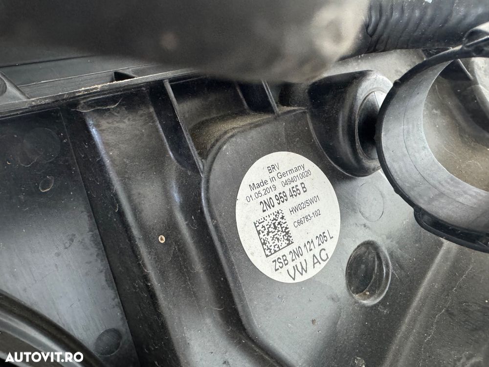 Tragar trager complet bară față capotă far faruri vw Crafter 2017 2018 2019 2020 2021 2N0 radiatoare armătură game ventilator suport radiatoare brosca … - 11