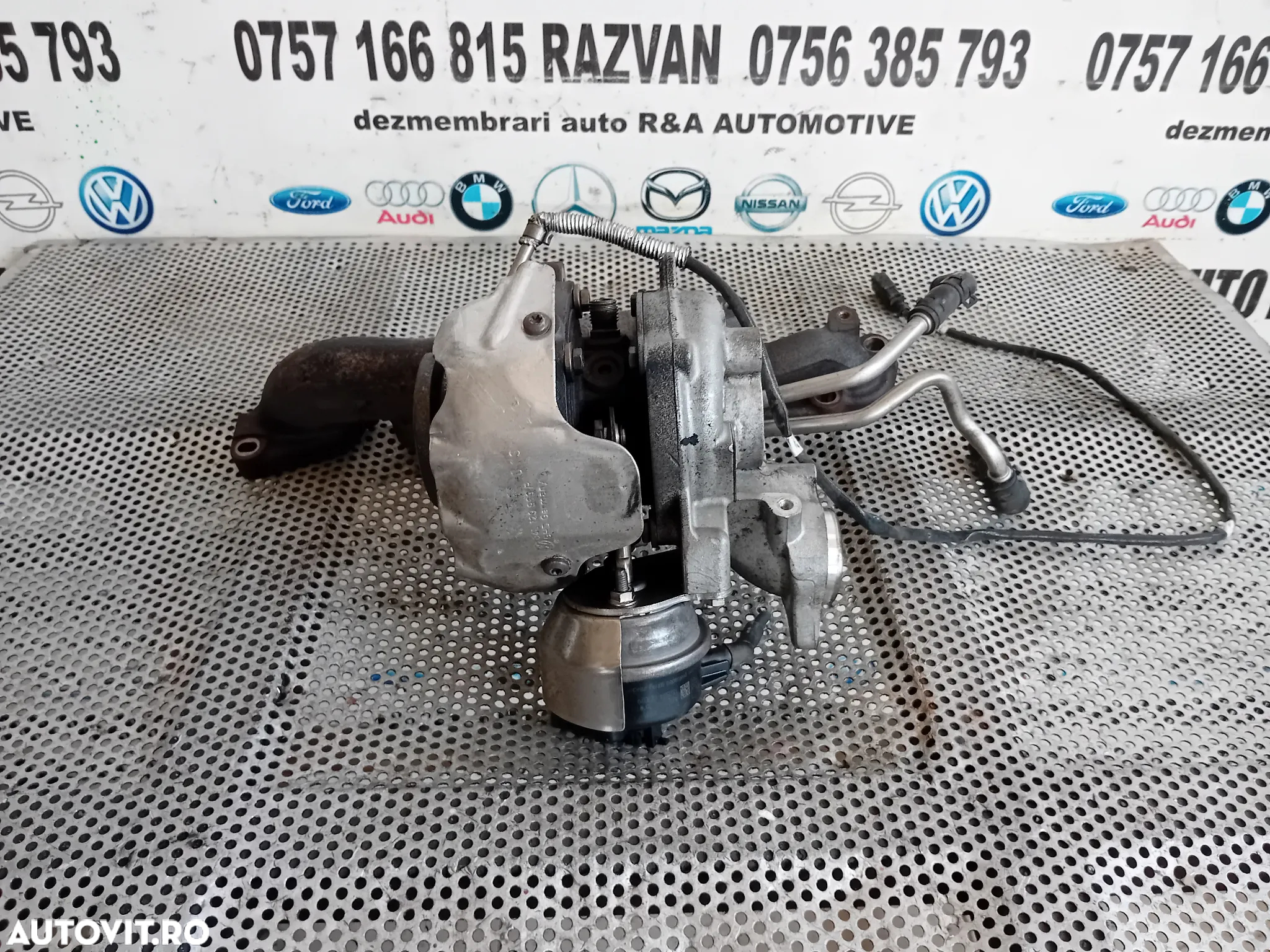 Turbo Turbina Audi A4 A5 A6 C7 Q3 Q5 2.0 Tdi 190 Cai Motor CNH Cod 04L253056C Cutie Automata NYU - 4
