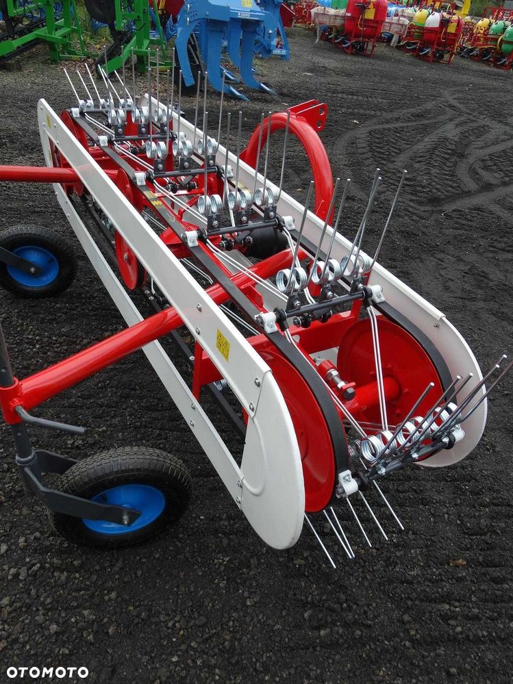 Przewracarka zgrabiarka taśmowa pasowa przetrząsarka - 2