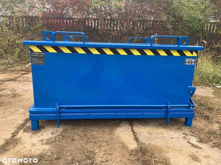 Pojemnik Samowyładowczy Do Hal Produkcyjnych PMDC 750 Z OtwieranymDnem - 6