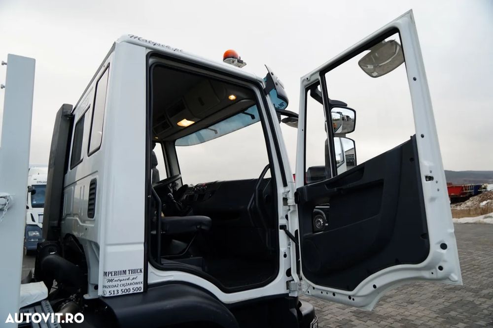 Iveco EUROCARGO 160 E22 / BASCĂLĂTOR 3 DIRECȚII / HIDRODOXIE LATERALĂ / BORDMATIC / EURO 5 EEV - 37