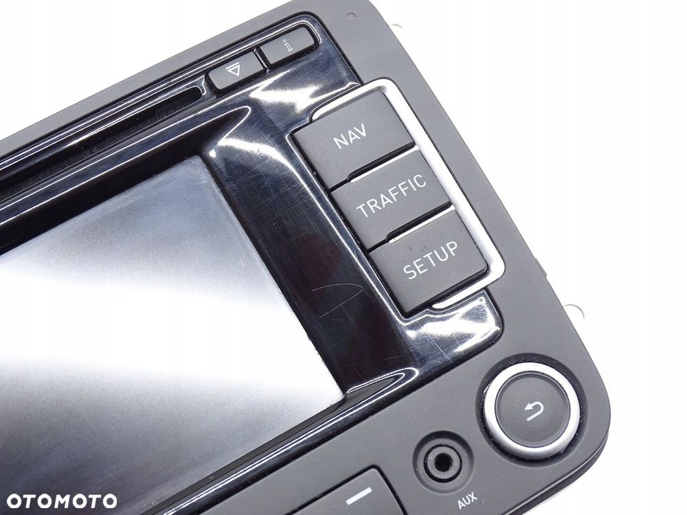 RADIO RADIOODTWARZACZ CD MP3 AUX NAWIGACJA SEAT LEON II 2 LIFT 5P0035191D - 4