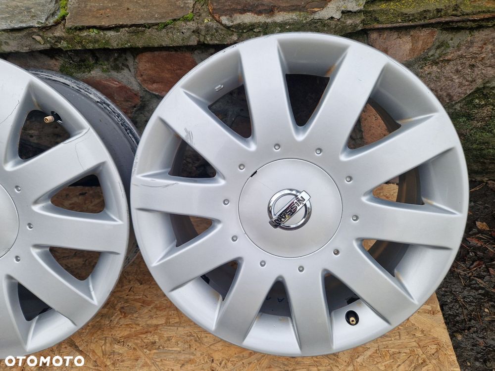 NISSAN FELGI ALUMINIOWE 5X114,3 7JX17 FI66,1MM  ET45 KOMPLET 4szt - 5