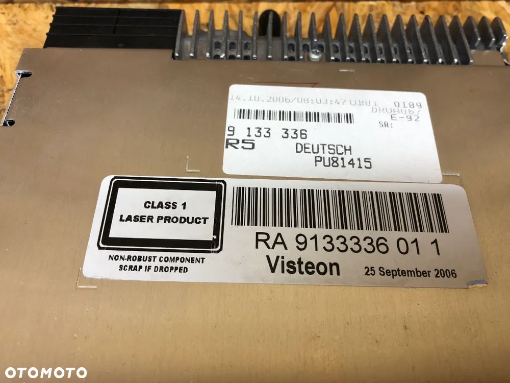 RADIO RADIOODTWARZACZ CD BUSINESS BMW E90 E91 E87 E84 - 5