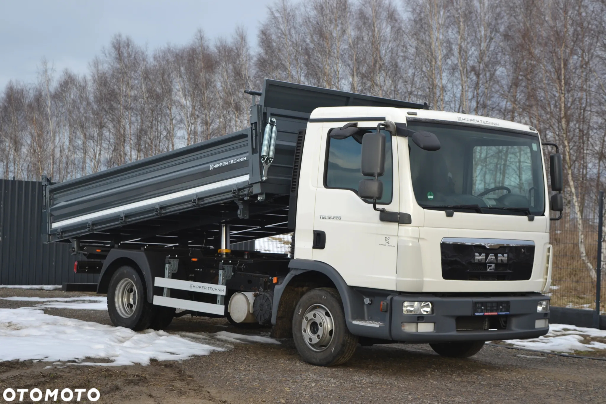 MAN TGL 12.220 Nowy 3-stronny WYWROT Kiper WYWROTKA TGM 12.250 Manual Blokada Klima - 8