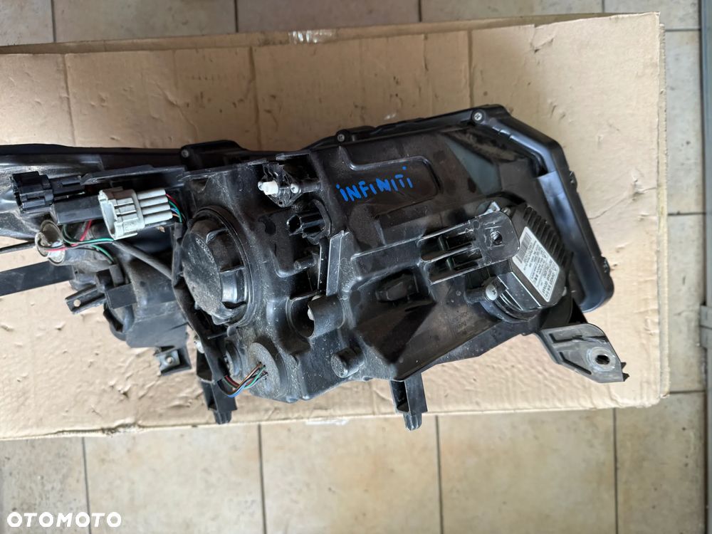 Reflektor / lampa przód przednia lewa Infiniti qx70 Fx35 fx37- oryginalna - 3