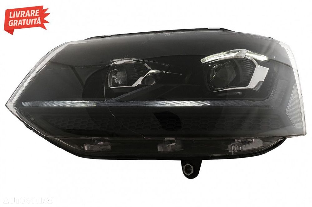 Faruri Full LED VW Transporter Caravelle Multivan T5 Facelift (2010-20 - 7