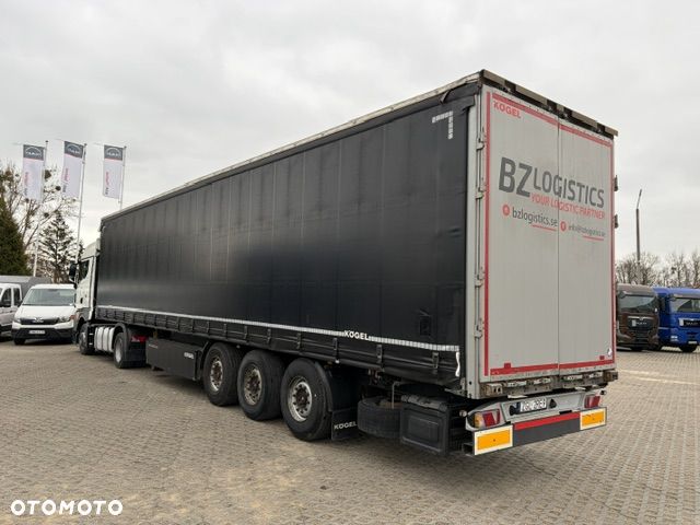 Kögel Kurtyna, SAF, oś podnoszona, dach podnoszony - 3