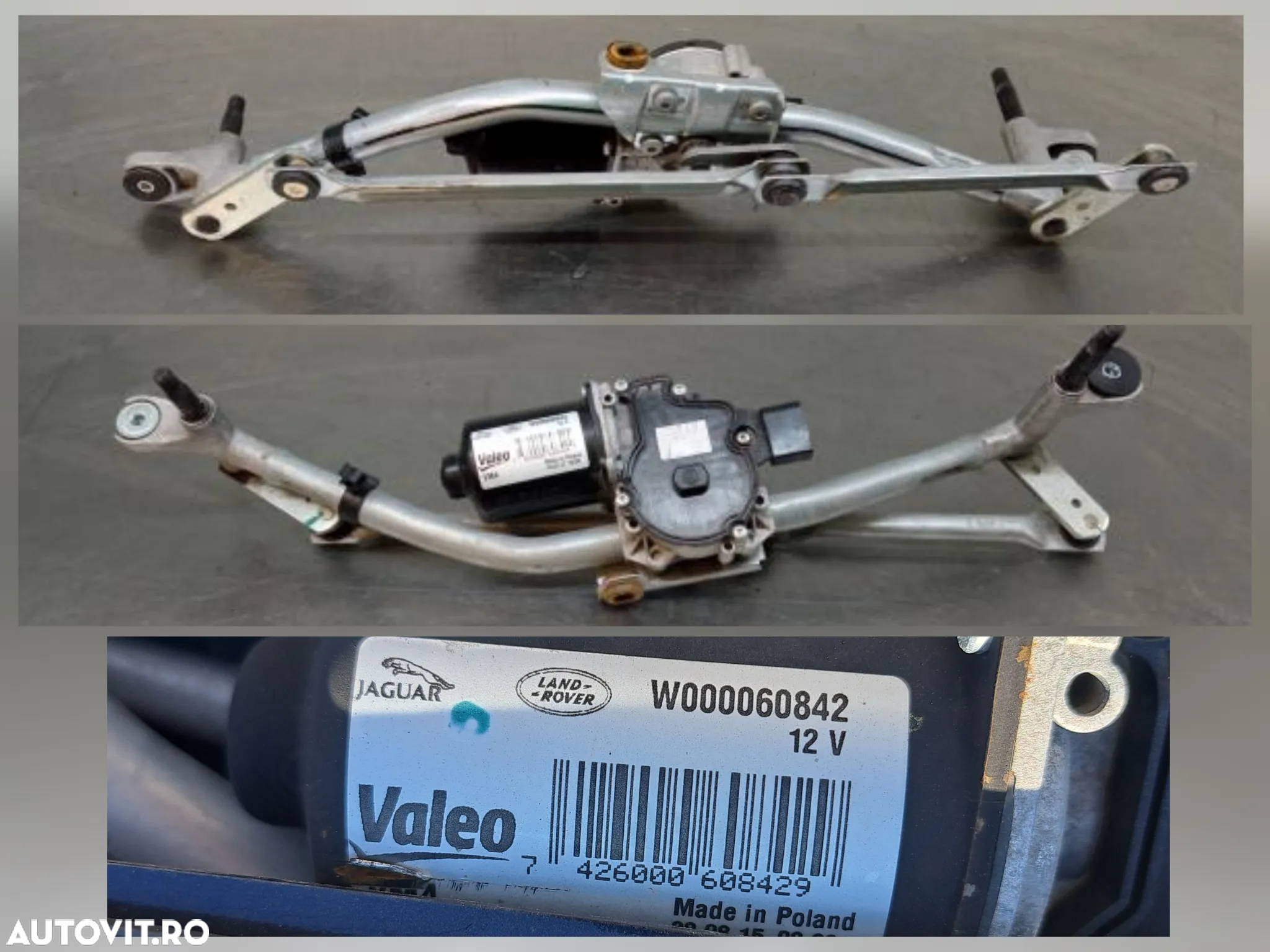 Stop stanga dreapta haion Luneta Ceasuri bord diesel Oglinda dreapta cu electrocrom Ansamblu stergatoare Capsa airbag balama capota Cui tractare Jaguar XE XF 2016-2024 - 6