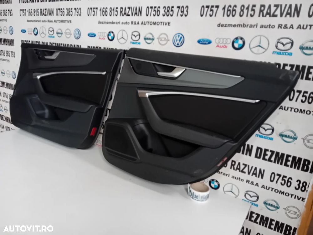 Fata Tapiterie Usa Dreapta Fata Spate Audi A6 4K C8 Cu Lumini Ambientale LED - 5