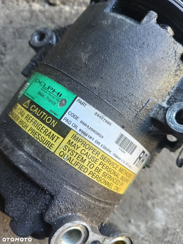 SPRĘŻARKA KOMPRESOR KLIMATYZACJI CORSA C 1.0 12V 24427685 - 2