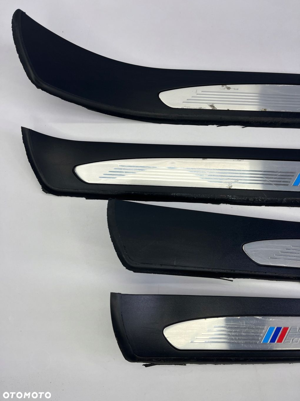NAKŁADKI LISTWY PROGOWE WEWNĘTRZNE BMW E60 E61 M-PAKIET - 5