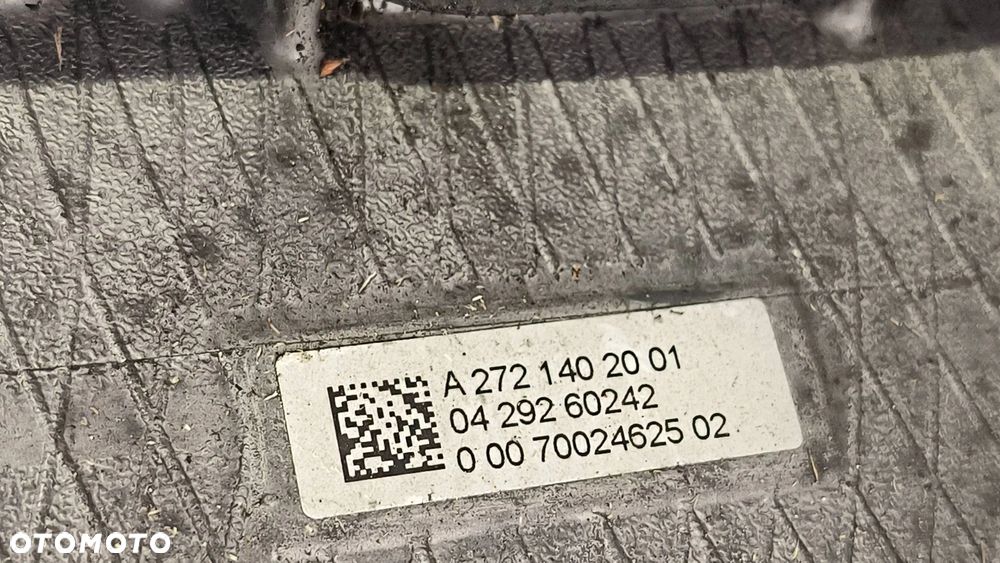 Kolektor ssący mercedes cl 3.5 A2721402001 - 7