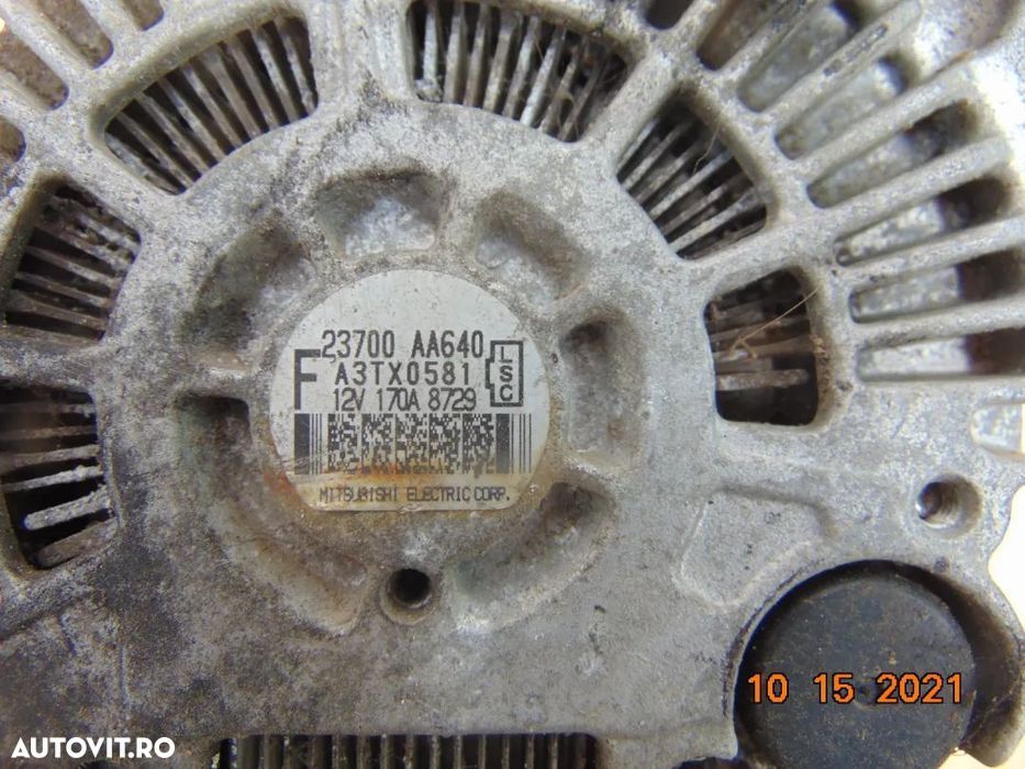 Alternator Subaru Forester 2008-2013 motor 2.0 diesel dezmembrez - 4