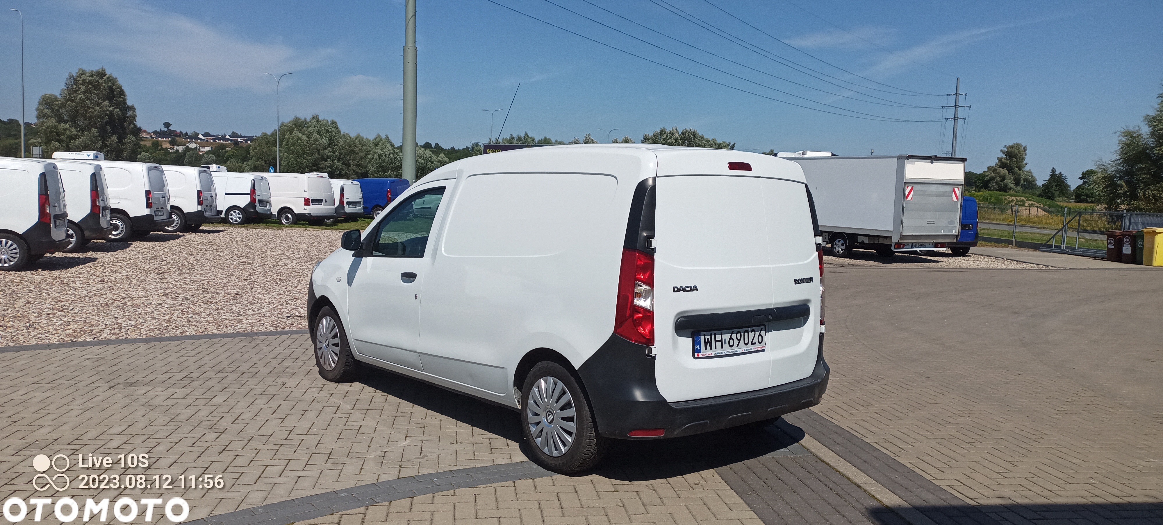 Dacia Dokker Maxi L2 Izoterma Mroźnia Chłodnia thermo King catering Salon PL - 3