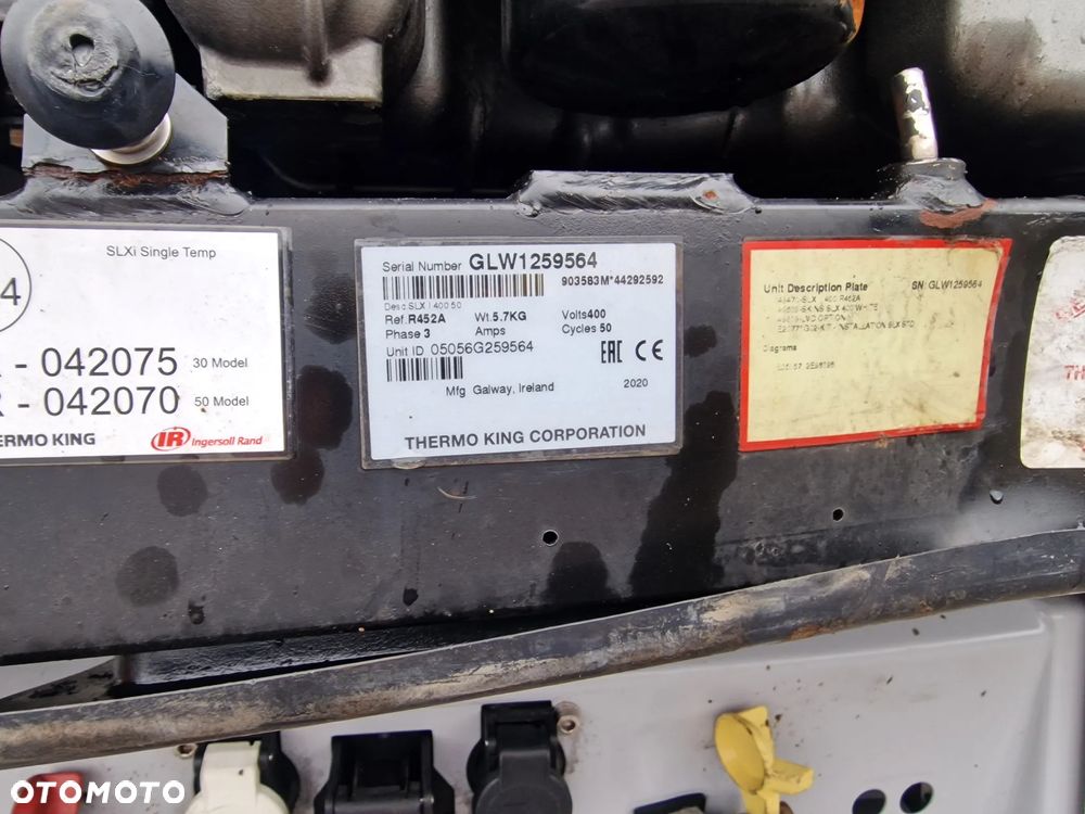 Schmitz Cargobull Chłodnia Doppelstock Thermo King SLXe300 Uszkodzona 2020 rok - 7