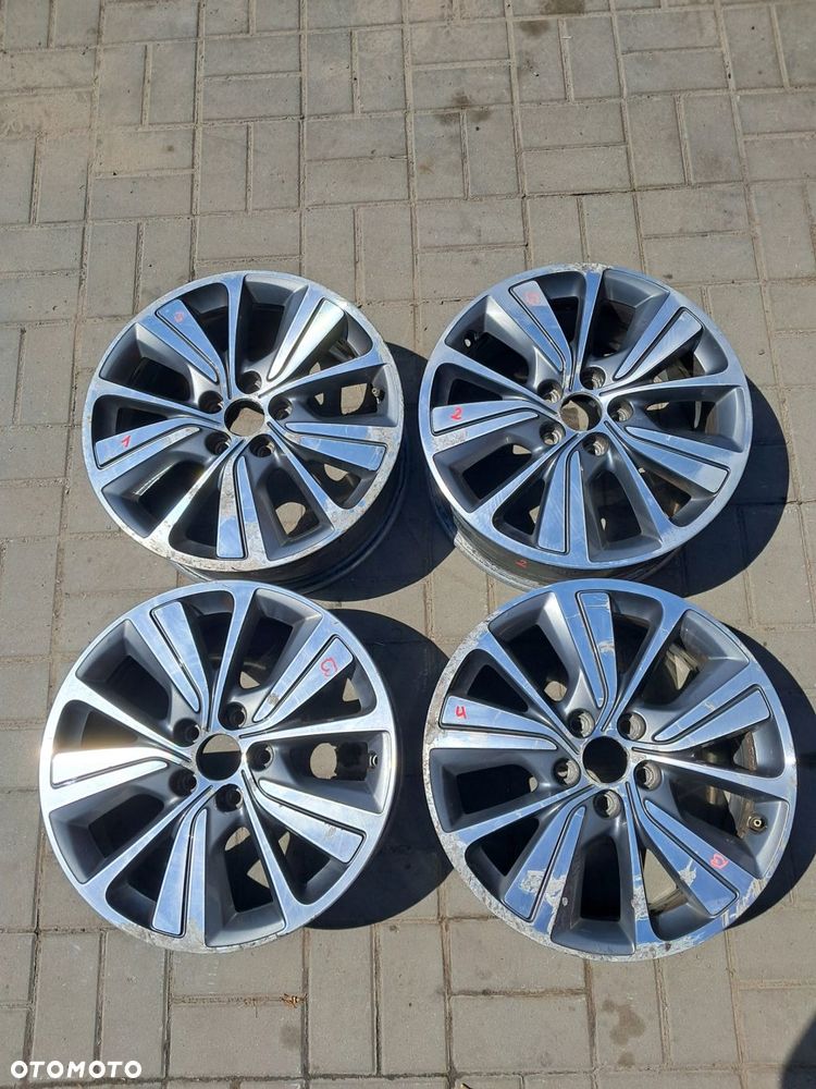 citroen c4 grand picasso ii felgi aluminiowe 5x108 e50 9677090377 - 1