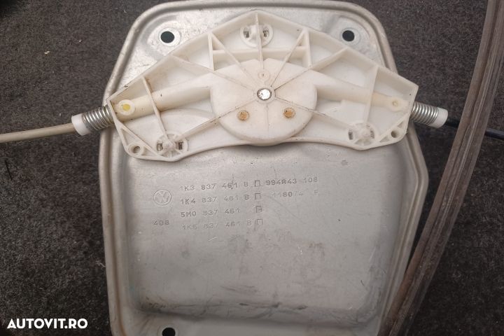 Macara geam fata stanga electrica 5M1837401L 1K0959793R 998576103 998 - 8