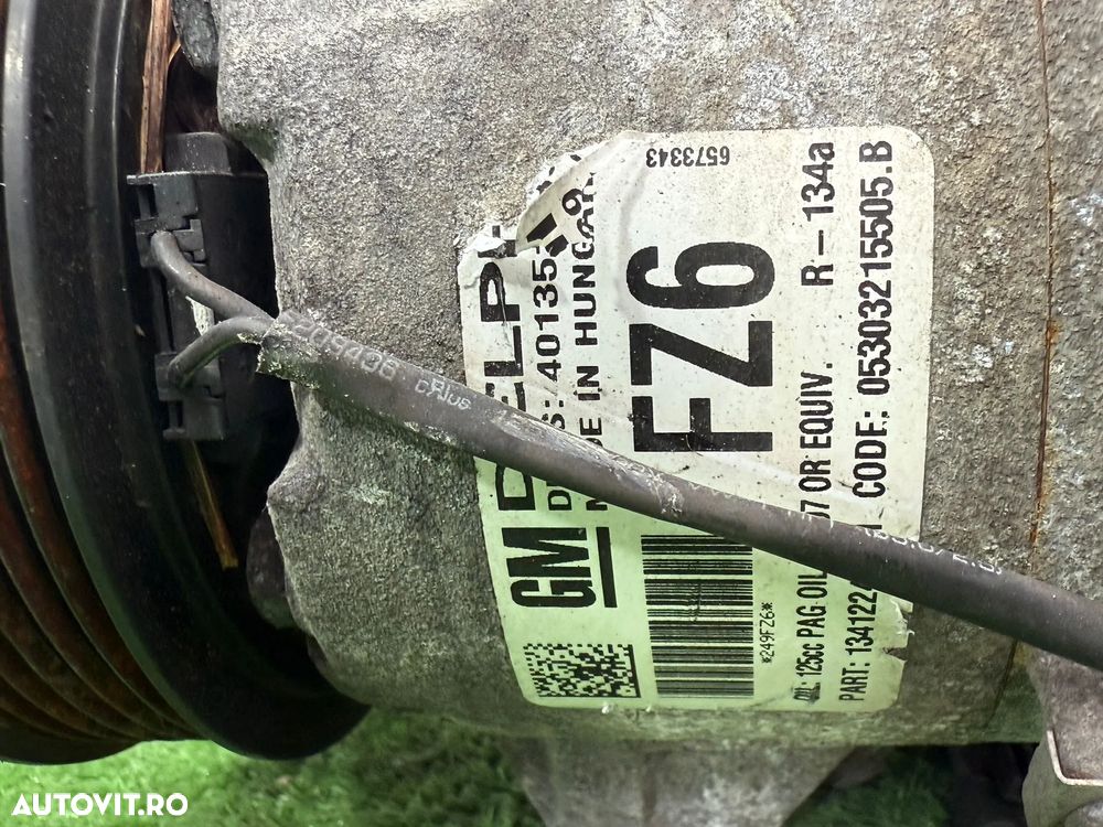 COMPRESOR AC OPEL ZAFIRA C 2013 2.0 DIESEL Hatchback COD OEM 13412249 13414018 39164666 2011-2019 - 4