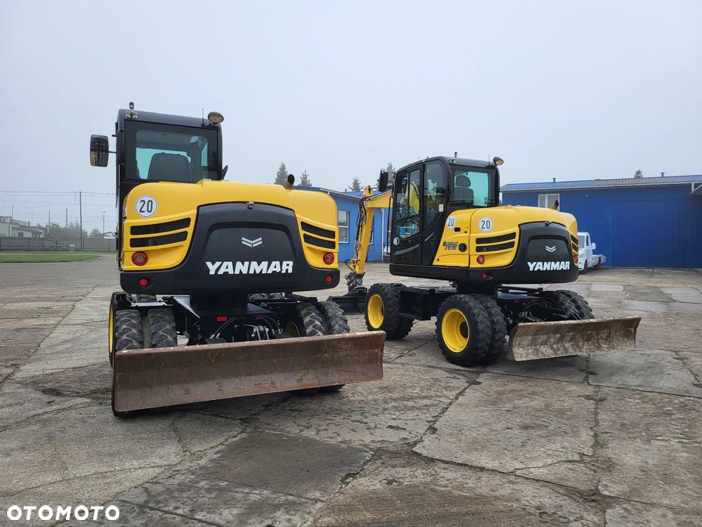 Yanmar B 75 W 8500kg spr z Niemiec Powertilt 2 x łyżka - 6