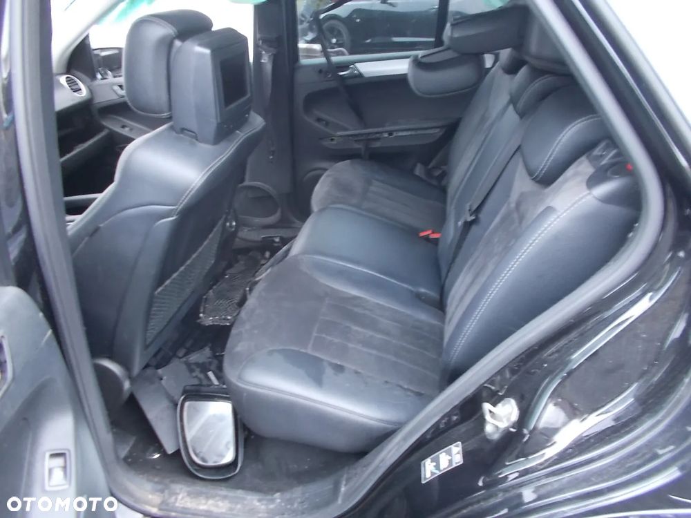 Fotel alcantara zagłówek DVD monitor ML W164 kanapa poszycie fotela - 2