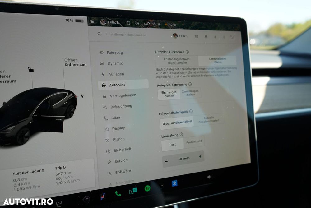 Tesla Model 3 Langstreckenbatterie Allradantrieb Dual Motor - 36