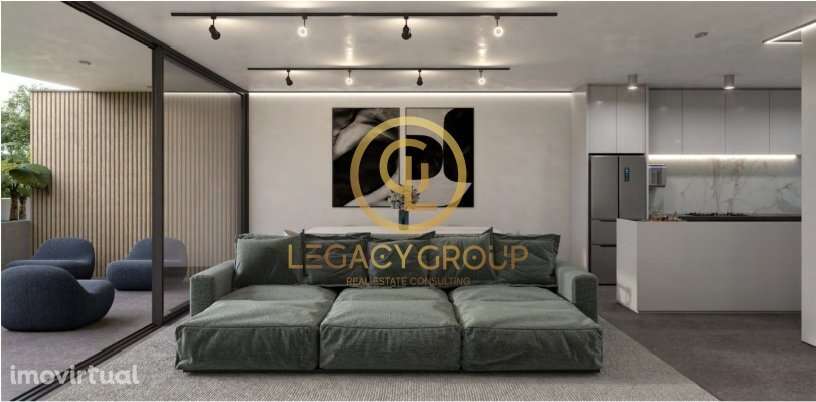 Elegância Contemporânea: Moradia T3 com Terraços e Jardim - Grande imagem: 3/13