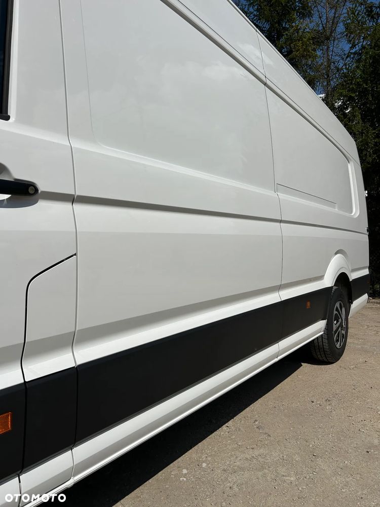 Volkswagen CRAFTER L5H2 NAJDŁUŻSZY LONG / POLIFT VIRTUAL / GWARANCJA + PAKIET SERWISOWY DO 2030 ROKU / JEDYNIE 5 TYŚ. KM PRZEBIEGU / KAMERA COFANIA / SILNIK 140 KM !! - 7