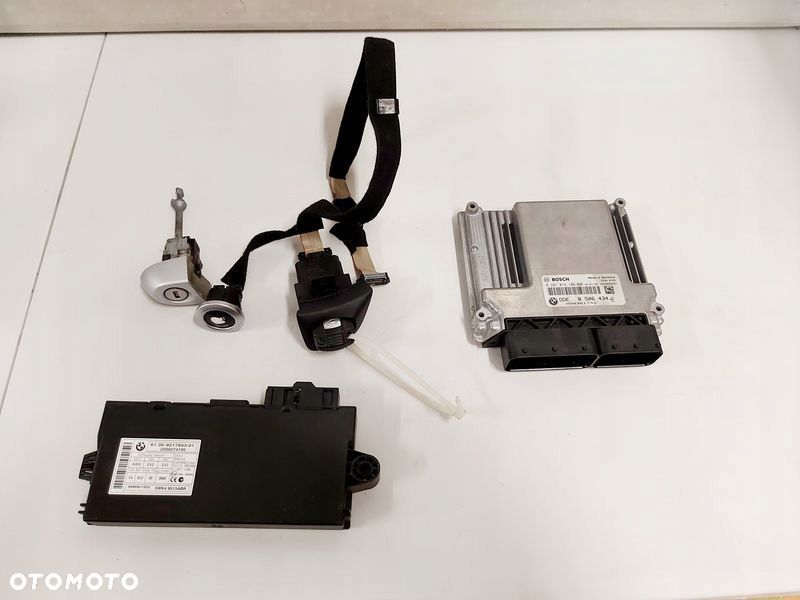 bmw x1 e84 2.0 d zestaw startowy sterownik silnika ecu stacyjka moduł - 1
